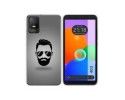 Funda Silicona para TCL 403 diseño Barba Dibujos