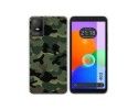 Funda Silicona para TCL 403 diseño Camuflaje Dibujos