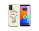 Funda Silicona para TCL 403 diseño Creativity Dibujos