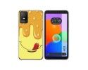 Funda Silicona para TCL 403 diseño Helado Vainilla Dibujos