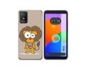 Funda Silicona para TCL 403 diseño Leon Dibujos