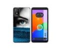 Funda Silicona para TCL 403 diseño Ojo Dibujos
