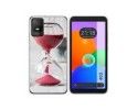 Funda Silicona para TCL 403 diseño Reloj Dibujos