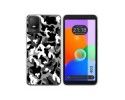 Funda Silicona para TCL 403 diseño Snow Camuflaje Dibujos
