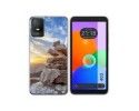 Funda Silicona para TCL 403 diseño Sunset Dibujos
