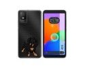 Funda Silicona Transparente para TCL 403 diseño Perros 04 Dibujos