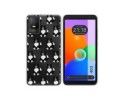 Funda Silicona Transparente para TCL 403 diseño Perros 07 Dibujos