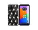 Funda Silicona Transparente para TCL 403 diseño Perros 12 Dibujos