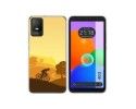 Funda Silicona Transparente para TCL 403 diseño Ciclista Dibujos