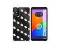 Funda Silicona Transparente para TCL 403 diseño Cocos Dibujos