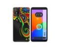 Funda Silicona Transparente para TCL 403 diseño Colores Dibujos