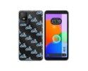 Funda Silicona Transparente para TCL 403 diseño Scooter Dibujos
