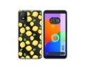 Funda Silicona Transparente para TCL 403 diseño Limones Dibujos
