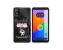 Funda Silicona Transparente para TCL 403 diseño Vaca Dibujos