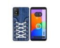 Funda Silicona Transparente para TCL 403 diseño Zapatillas 01 Dibujos