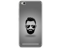 Funda Gel Tpu para Xiaomi Redmi 5A Diseño Barba Dibujos