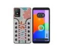 Funda Silicona Transparente para TCL 403 diseño Zapatillas 09 Dibujos