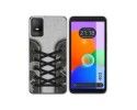 Funda Silicona Transparente para TCL 403 diseño Zapatillas 16 Dibujos