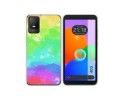 Funda Silicona Transparente para TCL 403 diseño Acuarela 03 Dibujos