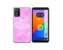 Funda Silicona Transparente para TCL 403 diseño Acuarela 04 Dibujos