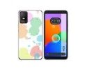 Funda Silicona Transparente para TCL 403 diseño Acuarela 05 Dibujos