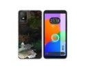 Funda Silicona Transparente para TCL 403 diseño Acuarela 12 Dibujos