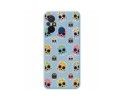 Funda Silicona Líquida Azul compatible con Xiaomi Redmi 12C diseño Catrina Dibujos