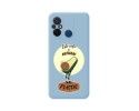 Funda Silicona Líquida Azul compatible con Xiaomi Redmi 12C diseño Culo Natural Dibujos