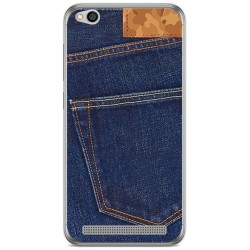 Funda Gel Tpu para Xiaomi Redmi 5A Diseño Vaquero Dibujos