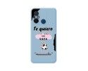 Funda Silicona Líquida Azul compatible con Xiaomi Redmi 12C diseño Vaca Dibujos