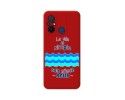 Funda Silicona Líquida Roja compatible con Xiaomi Redmi 12C diseño Agua Dibujos