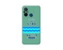 Funda Silicona Líquida Verde compatible con Xiaomi Redmi 12C diseño Agua Dibujos