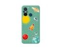 Funda Silicona Líquida Verde compatible con Xiaomi Redmi 12C diseño Espacio Dibujos