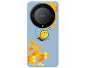 Funda Silicona Líquida Azul para Huawei Honor Magic 5 Lite 5G diseño Abeja Dibujos