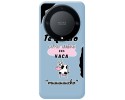 Funda Silicona Líquida Azul para Huawei Honor Magic 5 Lite 5G diseño Vaca Dibujos