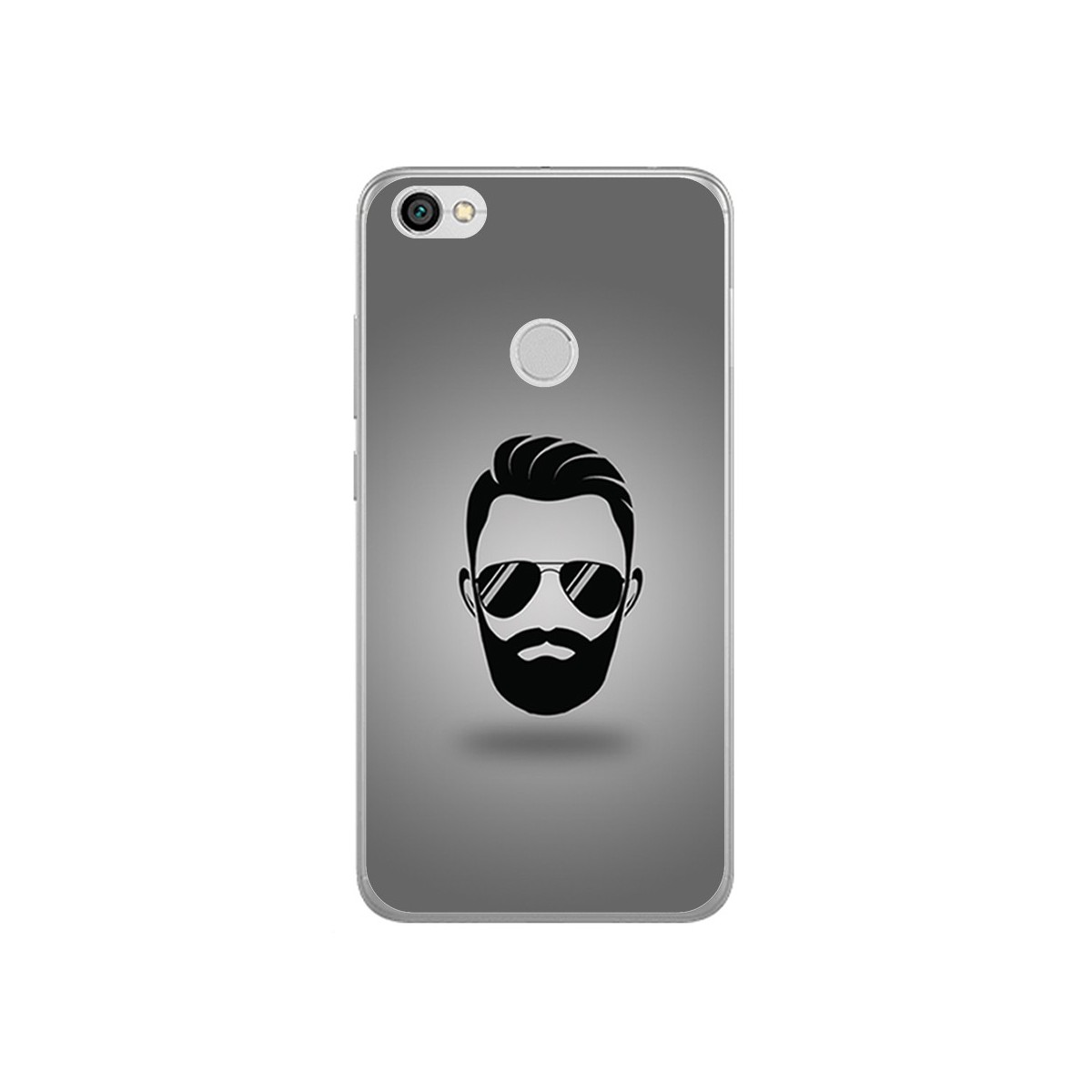 Funda Gel Tpu para Xiaomi Redmi Note 5A Pro / 5A Prime Barba Dibujos