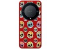 Funda Silicona Líquida Roja para Huawei Honor Magic 5 Lite 5G diseño Catrina Dibujos