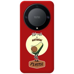 Funda Silicona Líquida Roja para Huawei Honor Magic 5 Lite 5G diseño Culo Natural Dibujos