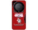 Funda Silicona Líquida Roja para Huawei Honor Magic 5 Lite 5G diseño Vaca Dibujos