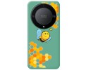Funda Silicona Líquida Verde para Huawei Honor Magic 5 Lite 5G diseño Abeja Dibujos