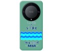 Funda Silicona Líquida Verde para Huawei Honor Magic 5 Lite 5G diseño Agua Dibujos