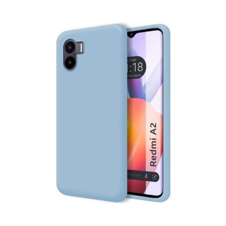 Funda Silicona Líquida Ultra Suave compatible con Xiaomi Redmi A2 Color Azul