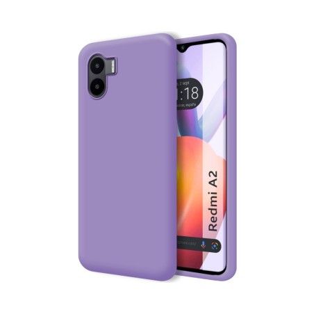 Funda Silicona Líquida Ultra Suave compatible con Xiaomi Redmi A2 Color Morada