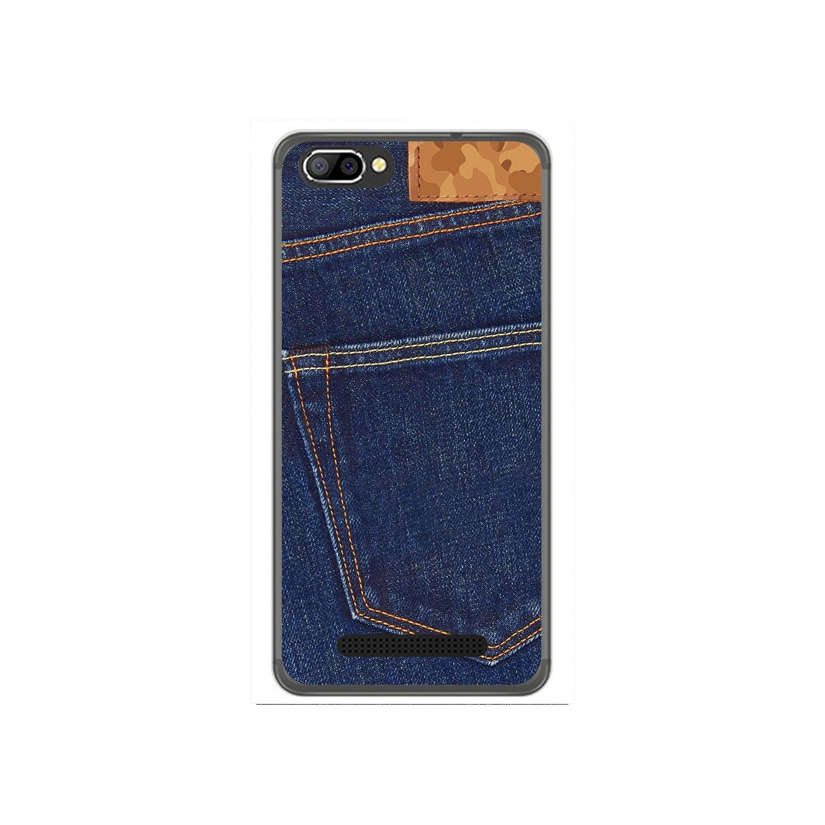 Funda Gel Tpu para Doogee X20 / X20L Diseño Vaquero Dibujos