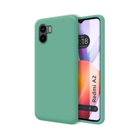 Funda Silicona Líquida Ultra Suave compatible con Xiaomi Redmi A2 Color Verde