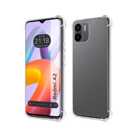 Funda Silicona Antigolpes Transparente compatible con Xiaomi Redmi A2