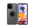 Funda Mate con Borde Negra y Anillo Giratorio 360 compatible con Xiaomi Redmi A2
