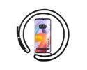 Funda Colgante Transparente compatible con Xiaomi Redmi A2 con Cordon Negro