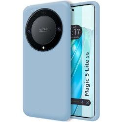 Funda Silicona Líquida Ultra Suave para Huawei Honor Magic 5 Lite 5G color Azul