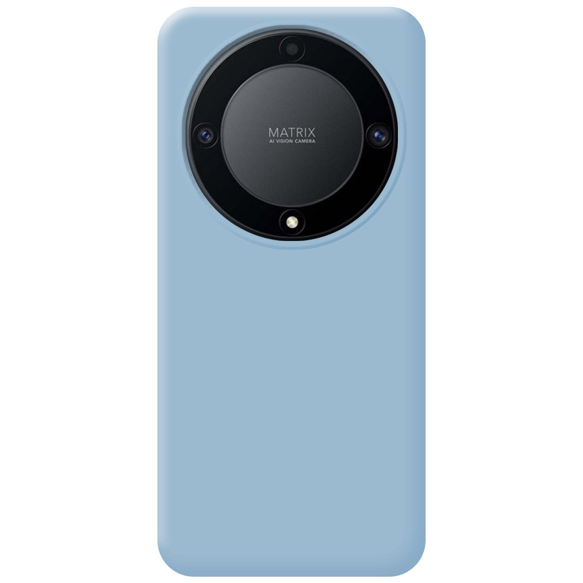 Funda Silicona Líquida Ultra Suave para Huawei Honor Magic 5 Lite 5G color Azul